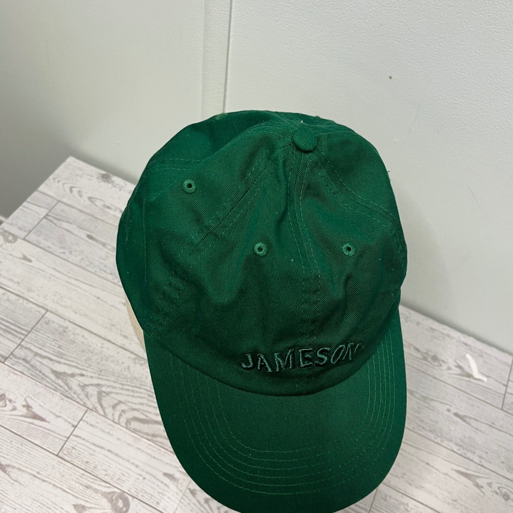 Jameson Irish Whiskey Everyday Cap Green Cotton Embroidered Hat NWT - Picture 8 of 10
